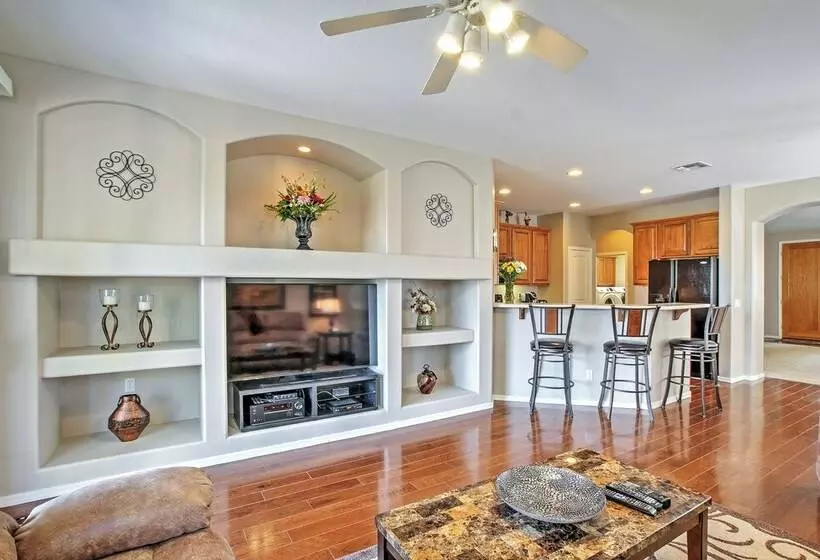 Queen Creek Home: Private Pool + Golf Course View!