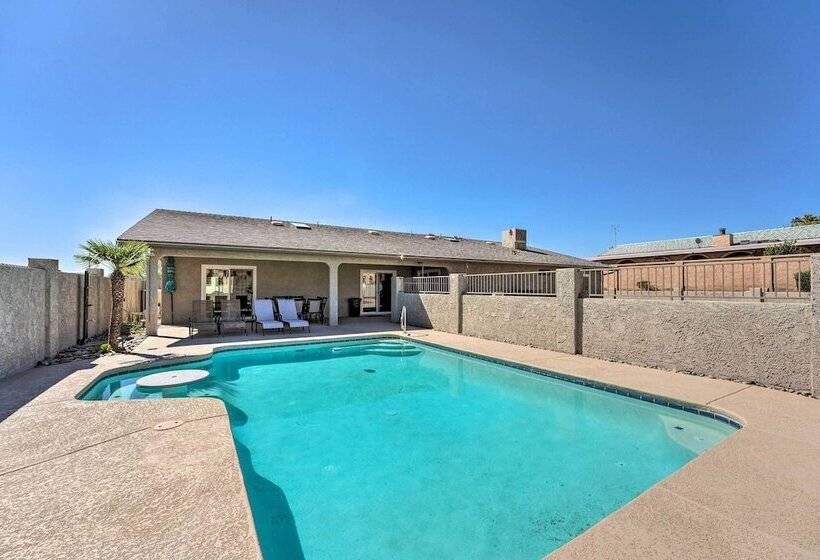 Spacious Home W/ Bbq, 1/2 Mi To Lake Havasu!