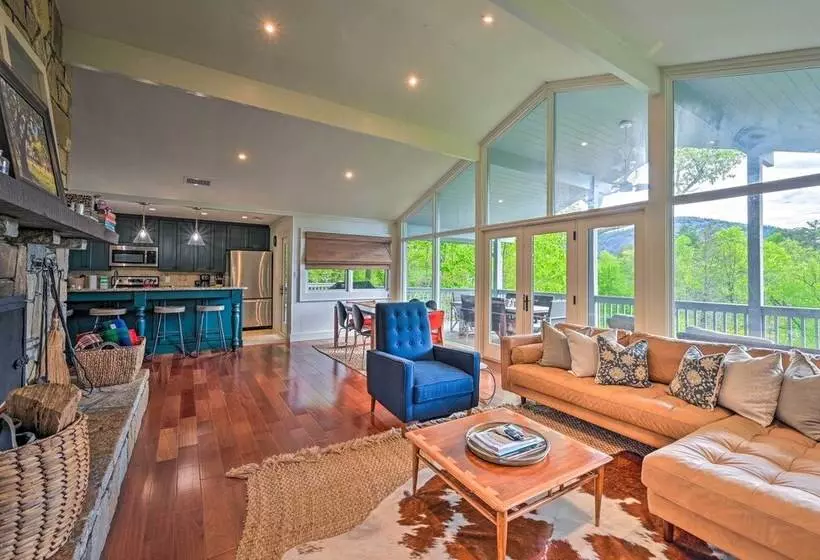 Cashiers Retreat W/ Fireplace & Mtn Views!