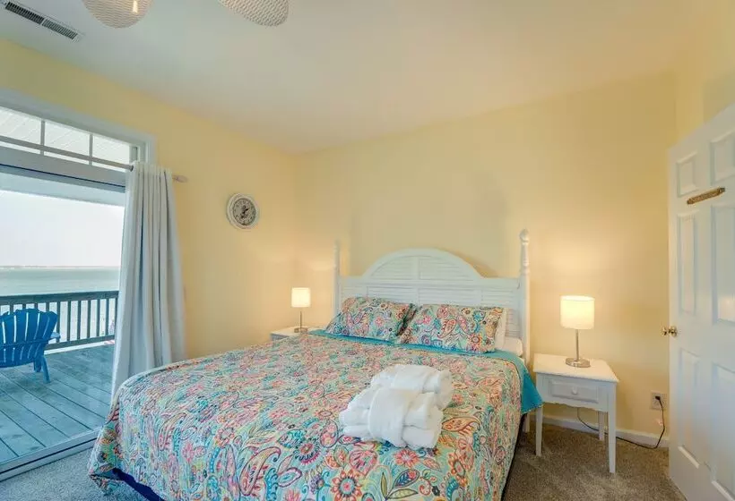 Waterfront Emerald Isle Home W/ Dock Access!