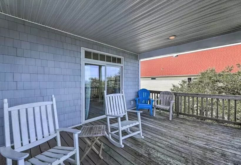 Waterfront Emerald Isle Home W/ Dock Access!