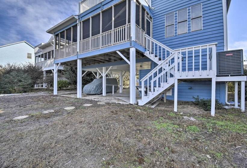 Steps To Sunset Beach: Canal Front Home W/ Dock!