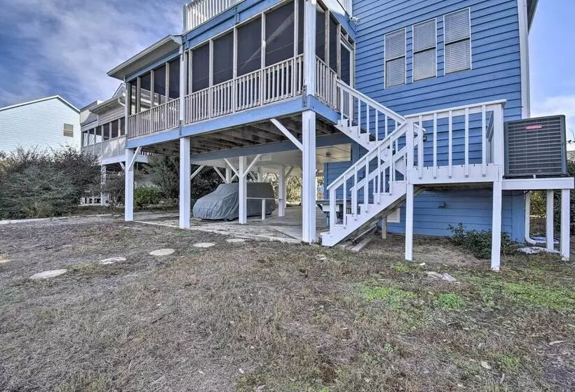 Steps To Sunset Beach: Canal Front Home W/ Dock!