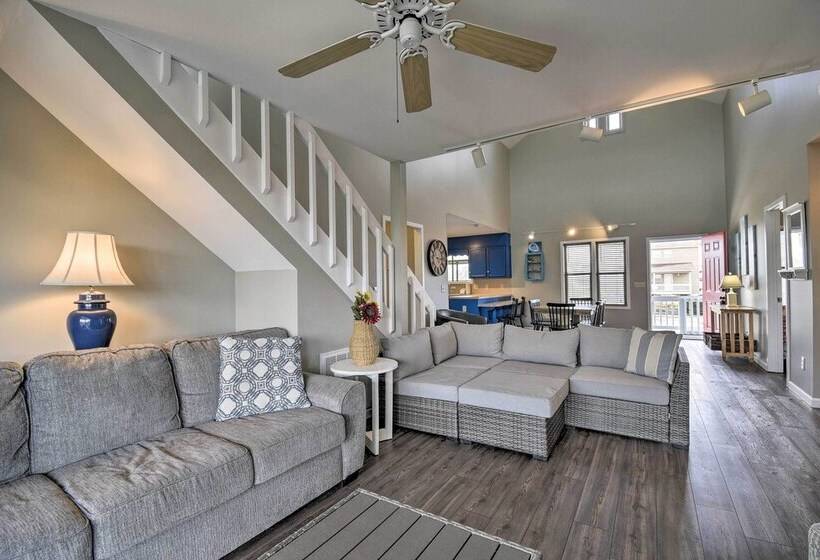 Steps To Sunset Beach: Canal Front Home W/ Dock!