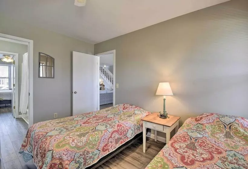 Steps To Sunset Beach: Canal Front Home W/ Dock!