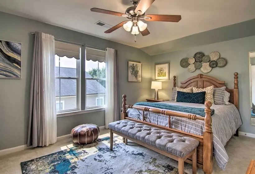 Chic Ocean View Home ~ 5 Mi To Bethany Beach!