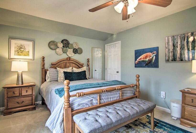 Chic Ocean View Home ~ 5 Mi To Bethany Beach!