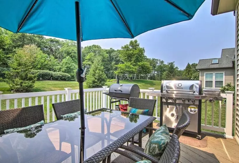 Chic Ocean View Home ~ 5 Mi To Bethany Beach!