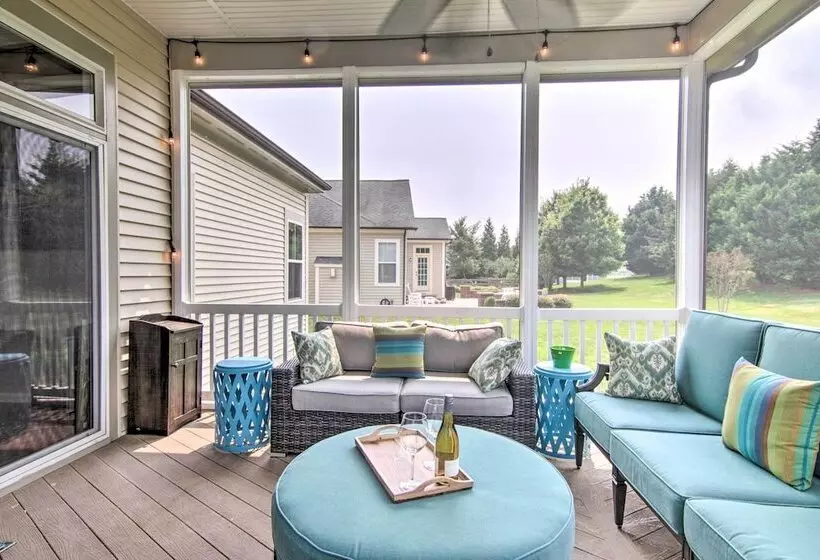 Chic Ocean View Home ~ 5 Mi To Bethany Beach!