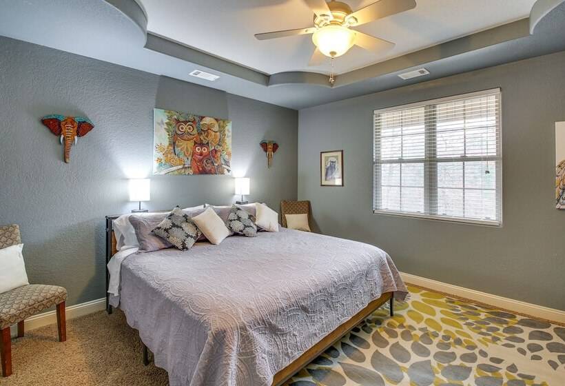 < 5 Mi To Lake Desoto: Grand Hot Springs Home