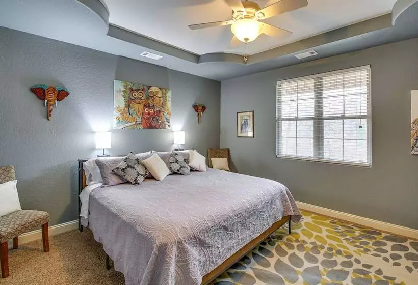 < 5 Mi To Lake Desoto: Grand Hot Springs Home