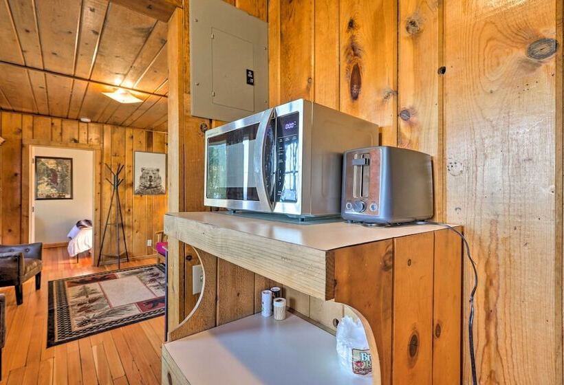 Lakeside Cabin W/ Beach ~ 14 Mi To Ski Area!