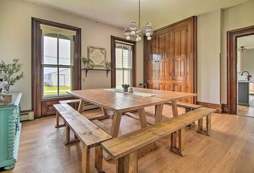 Spacious Farmhouse On 200 Acres Along The River