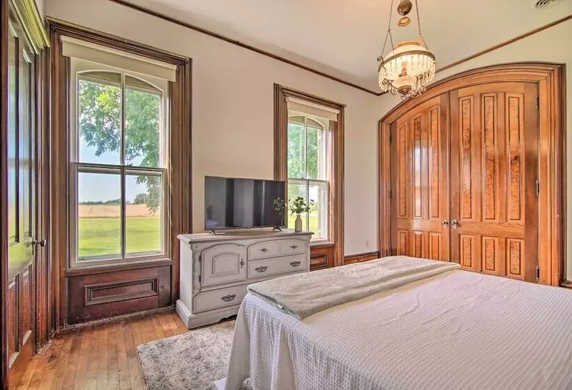 Spacious Farmhouse On 200 Acres Along The River