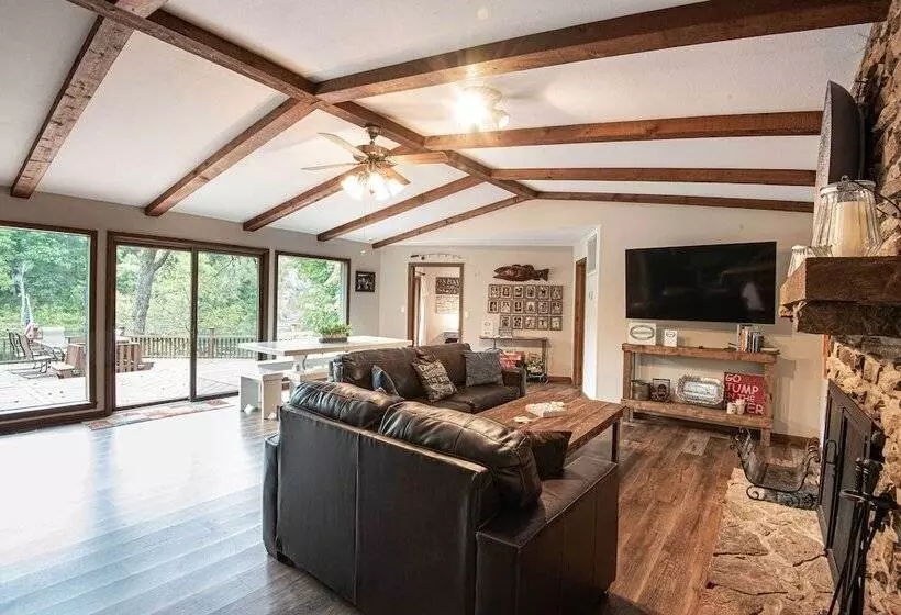 Riverfront Retreat W/ Fire Pit: Fish & Hike!