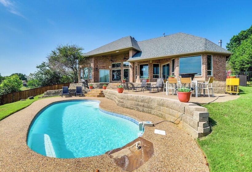 Lakefront Little Elm Home W/ Private Pool!