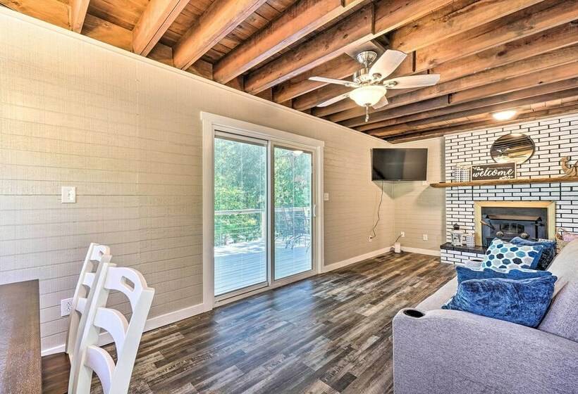 Waterfront Lake Cottage W/ Dock, Gentle Slope