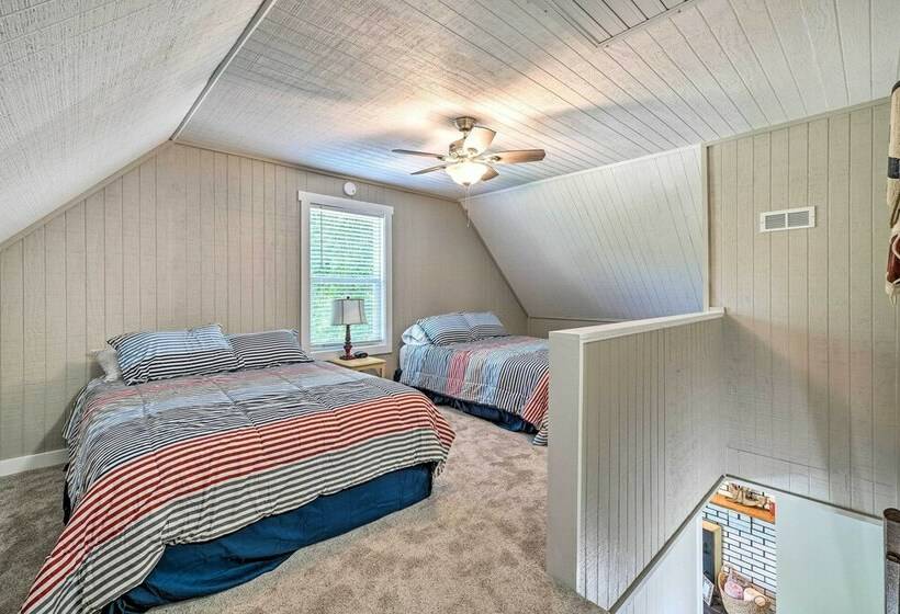 Waterfront Lake Cottage W/ Dock, Gentle Slope