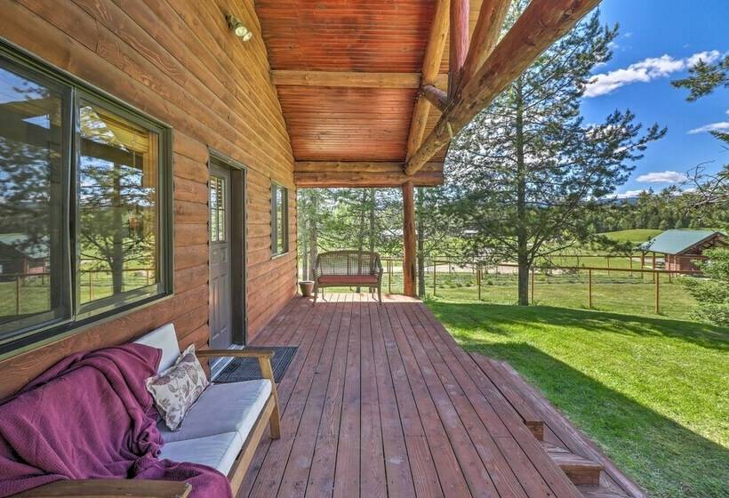 40acre Trego Resort Cabin W/ Lake & Trails!