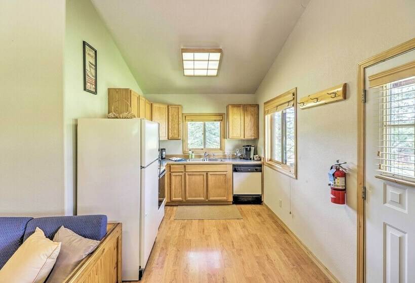 40acre Trego Resort Cabin W/ Lake & Trails!