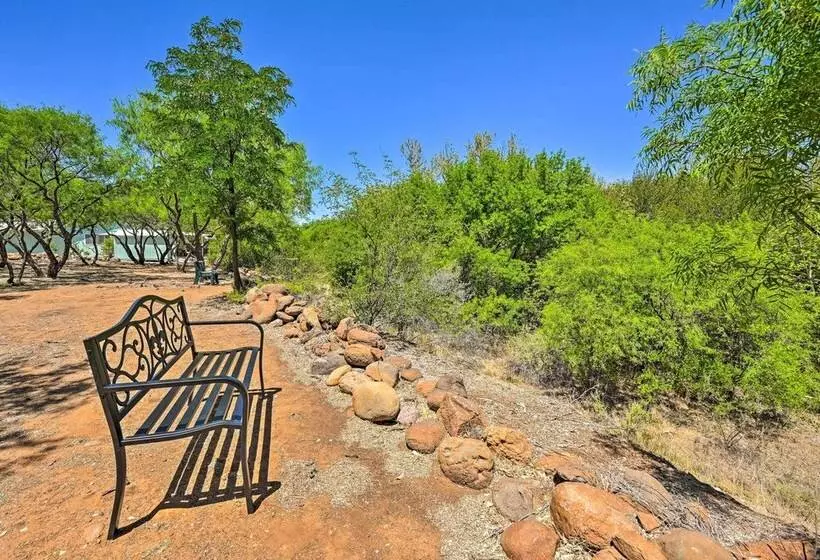 Riverfront Camp Verde Retreat W/ Game Room