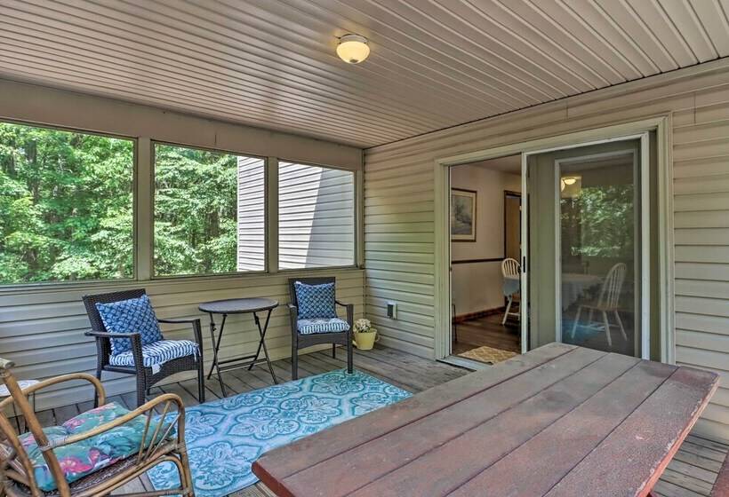 Deck, Hot Tub & Game Room: Lake Harmony Home