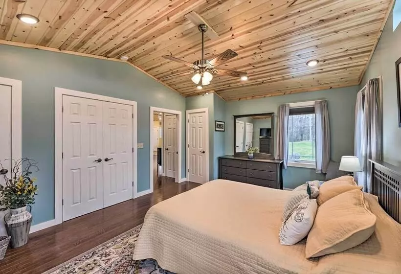 Modern Marlinton Home W/ Hot Tub & Mtn Views!