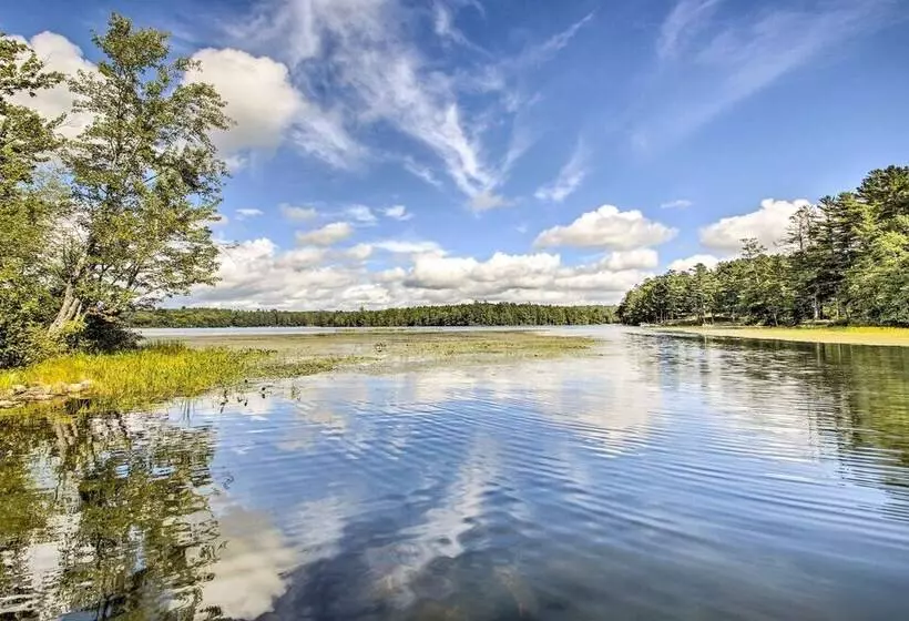 Readfield Retreat W/ Lake Maranacook Views!