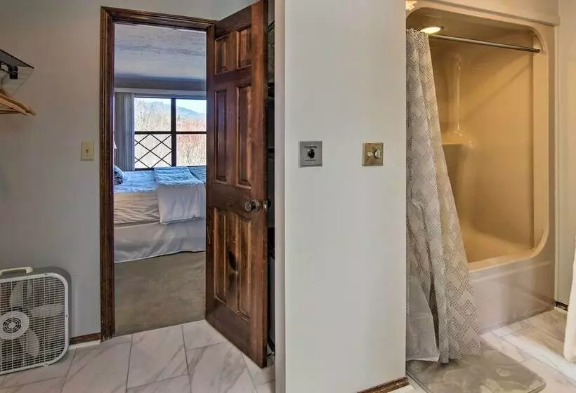 Furnished Deck + Mtn Views: Burnsville Cabin!