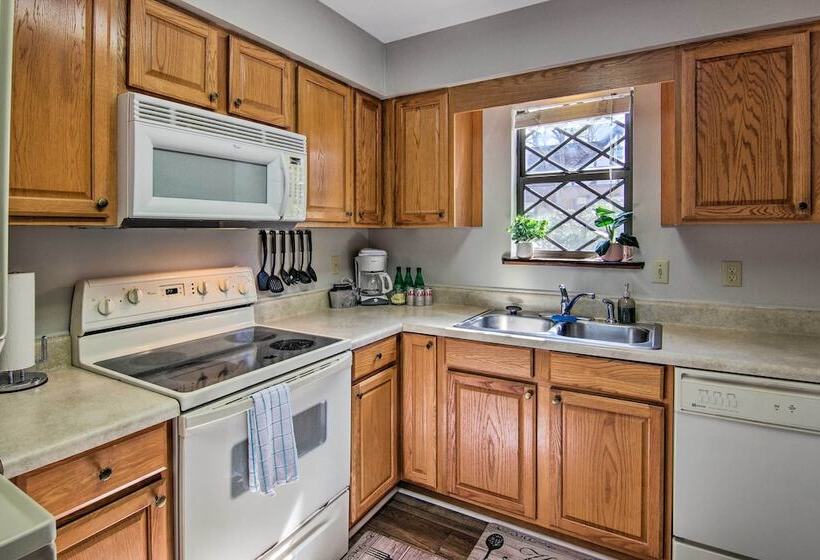 Furnished Deck + Mtn Views: Burnsville Cabin!