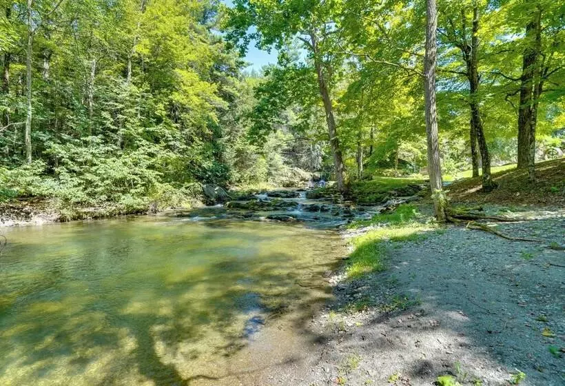 Waterfalls And Trails At  The Mills At Green Hole