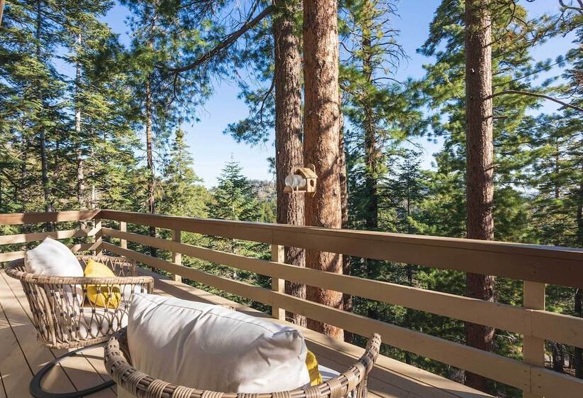 Boho Chic Lake Arrowhead Hideaway W/ 2 Decks!