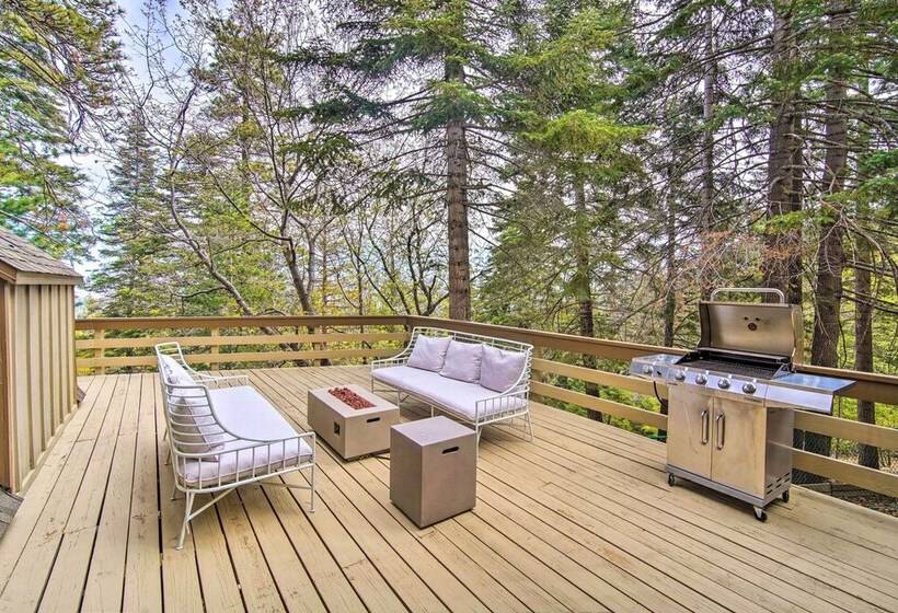 Boho Chic Lake Arrowhead Hideaway W/ 2 Decks!