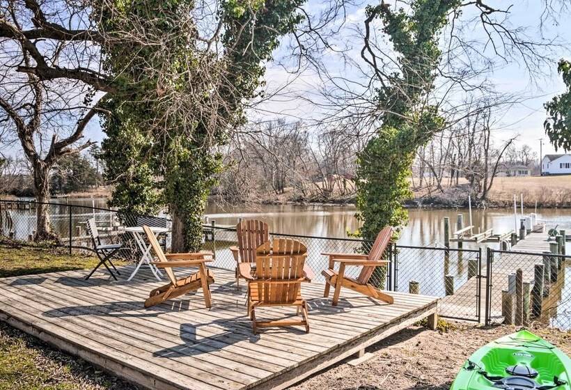 Cambridge Home W/ Private Dock ~ 4 Mi To Dtwn
