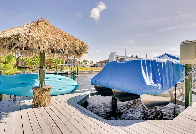 Canal Front Cape Coral Home Rental: Pool, Lanai!