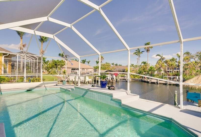 Canal Front Cape Coral Home Rental: Pool, Lanai!