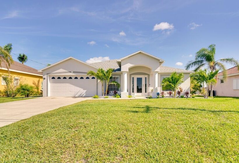 Canal Front Cape Coral Home Rental: Pool, Lanai!