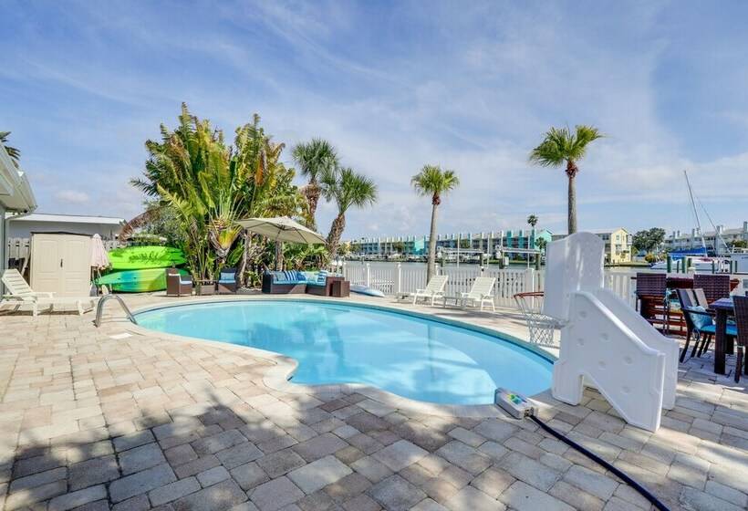 Canal Front Home W/ Private Pool & Dock!