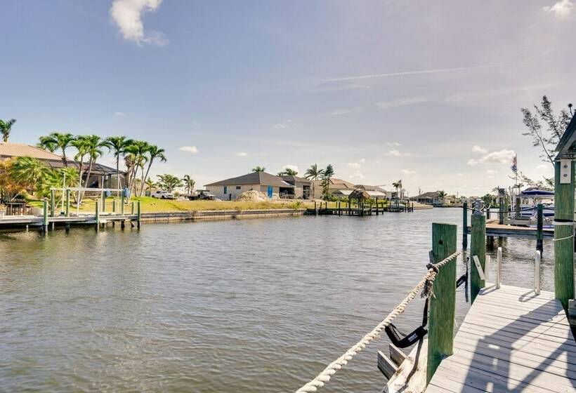Canal Front Cape Coral Home Rental: Pool, Lanai!