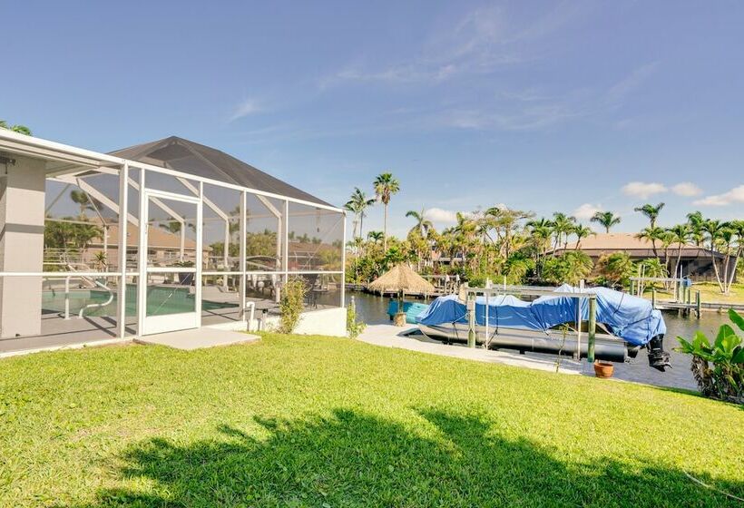 Canal Front Cape Coral Home Rental: Pool, Lanai!