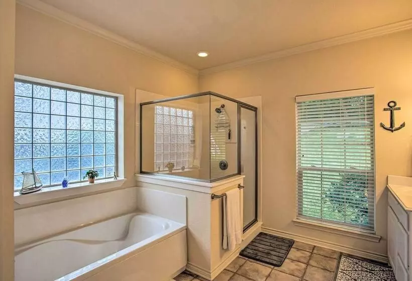 Private Dock & Fire Pit: Cedar Creek Lake Home