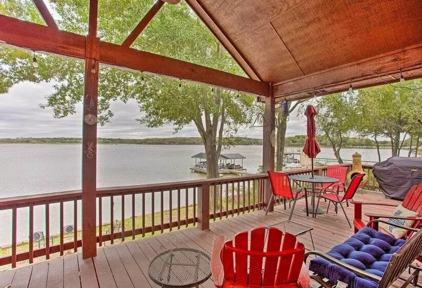 Private Dock & Fire Pit: Cedar Creek Lake Home