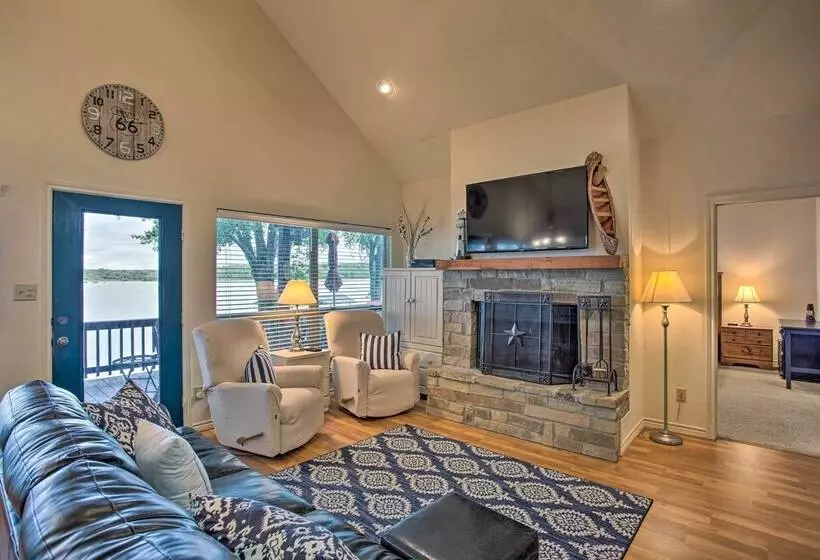 Private Dock & Fire Pit: Cedar Creek Lake Home