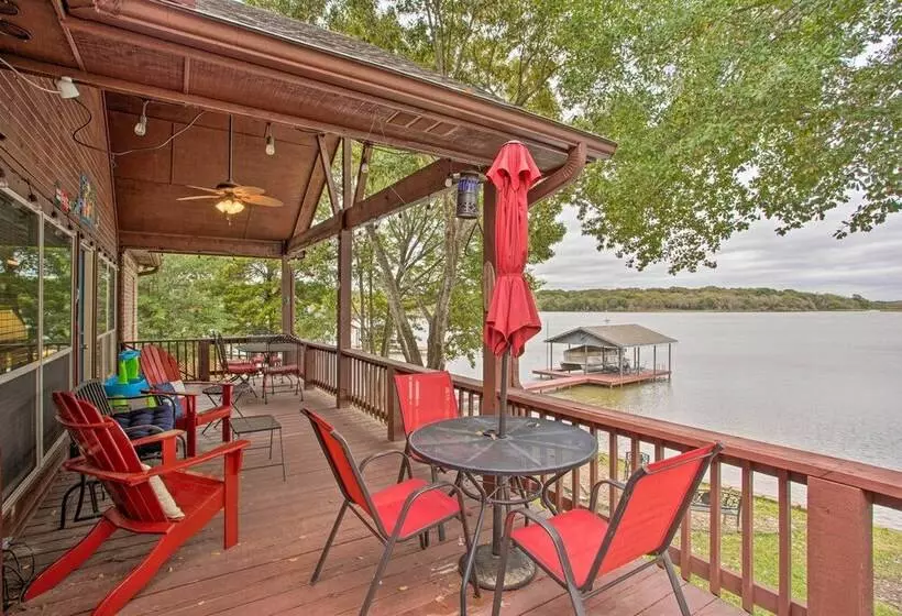 Private Dock & Fire Pit: Cedar Creek Lake Home