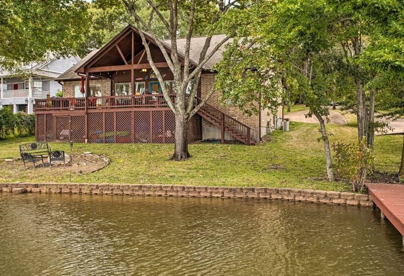 Private Dock & Fire Pit: Cedar Creek Lake Home