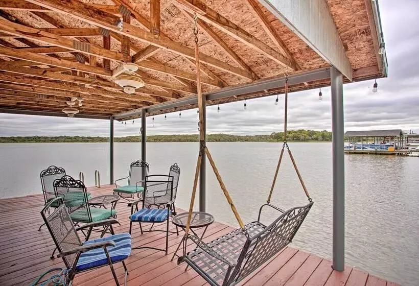 Private Dock & Fire Pit: Cedar Creek Lake Home
