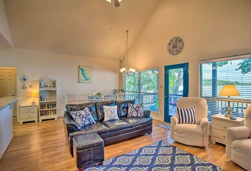 Private Dock & Fire Pit: Cedar Creek Lake Home