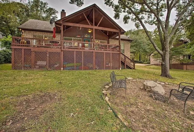 Private Dock & Fire Pit: Cedar Creek Lake Home