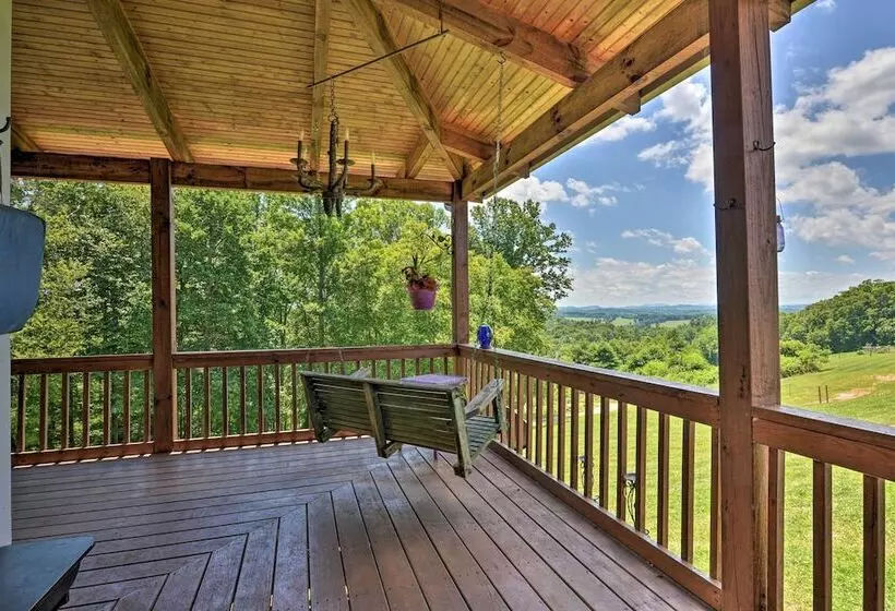 Charming Galax Retreat W/ Wraparound Deck!