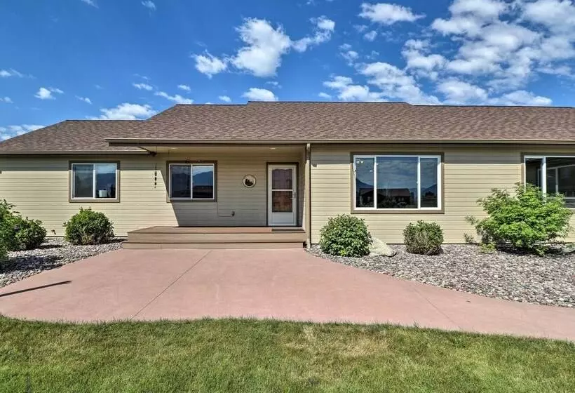 Columbia Falls Home W/ 1 Acre Yard & Views!